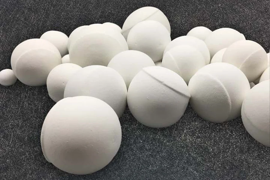 Esferas de alta alumina
